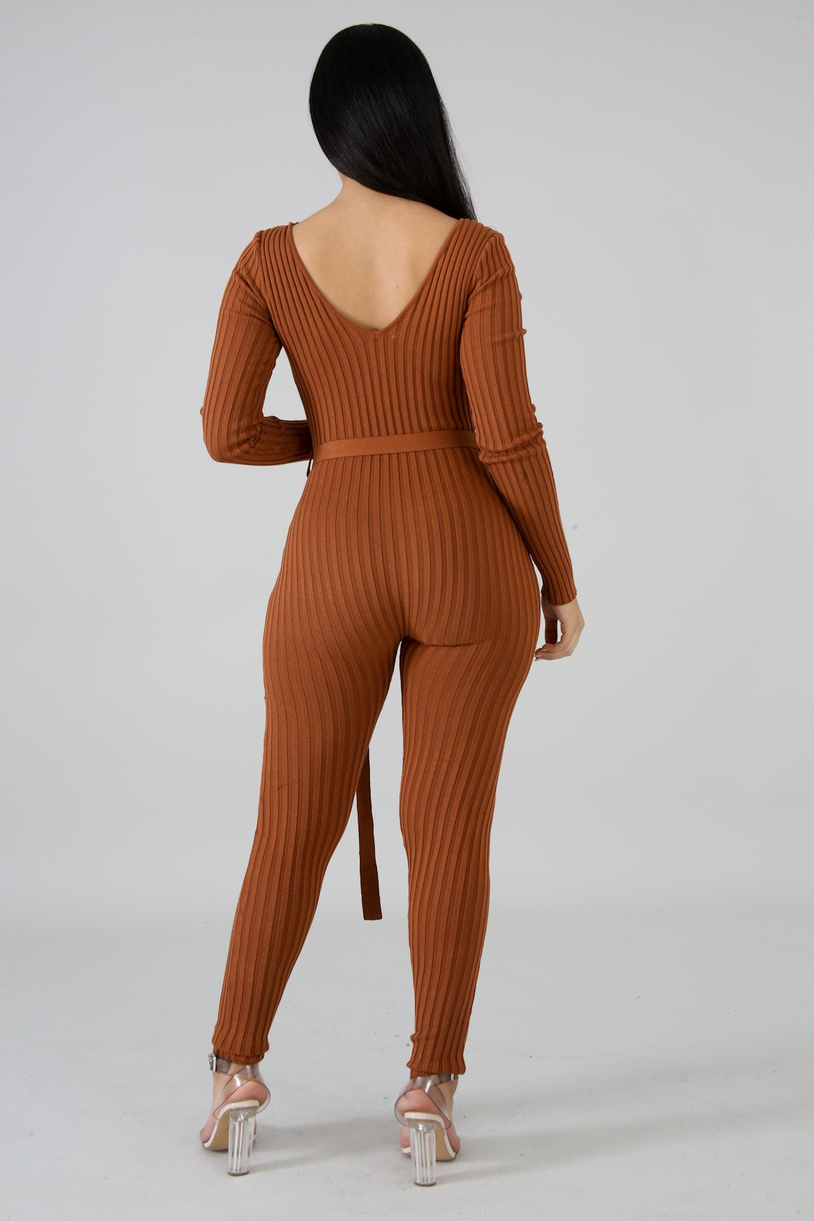 Rib Knit Jumpsuit