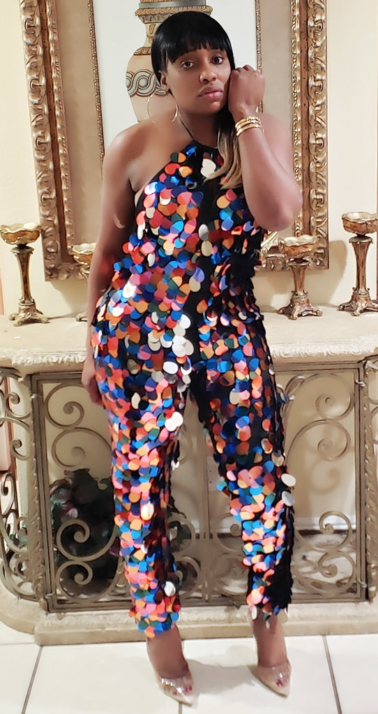 Vanessa V-Neck Jumpsuit