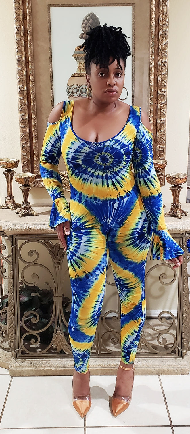 Cold Shoulder Jumpsuit