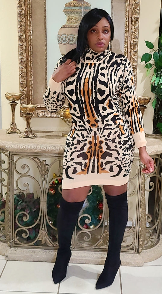 No Games sweater Dress