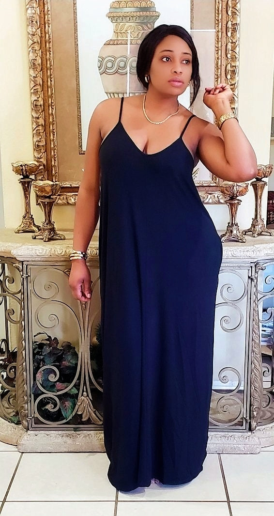 Keeping it simple maxi dress