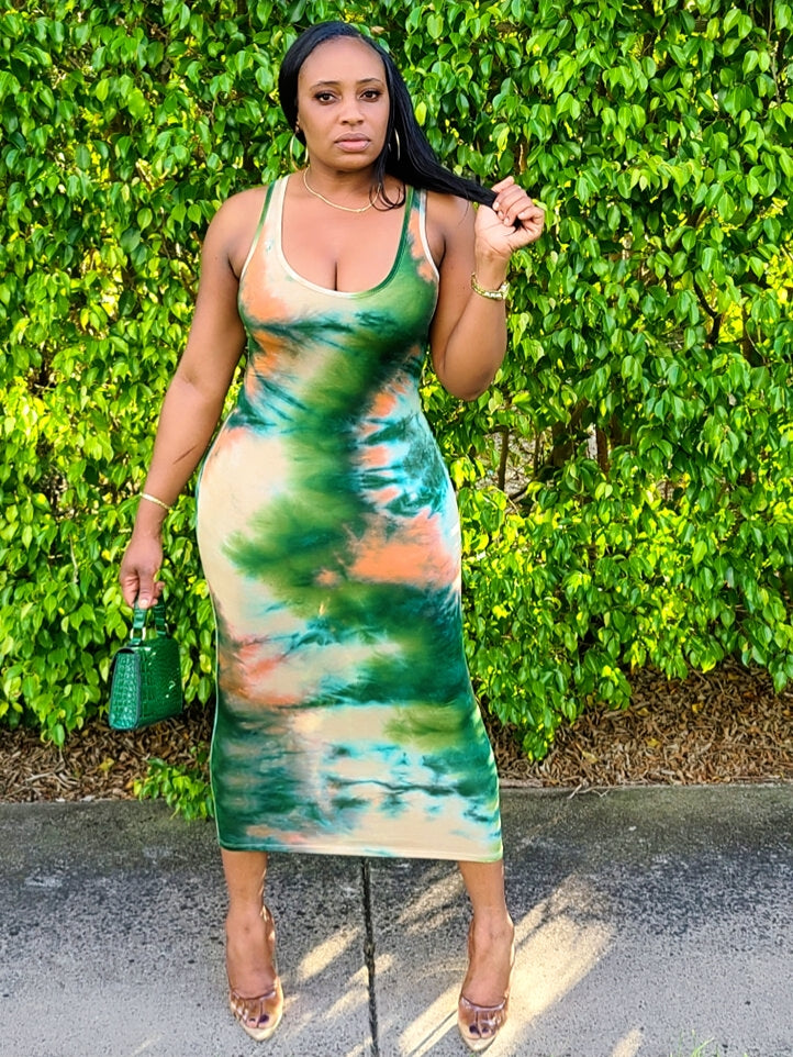 Tie dye hot sale sundress