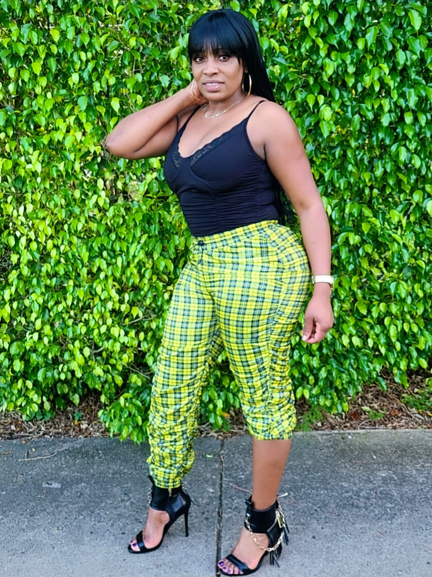 Candy Ruched Jogger Pants