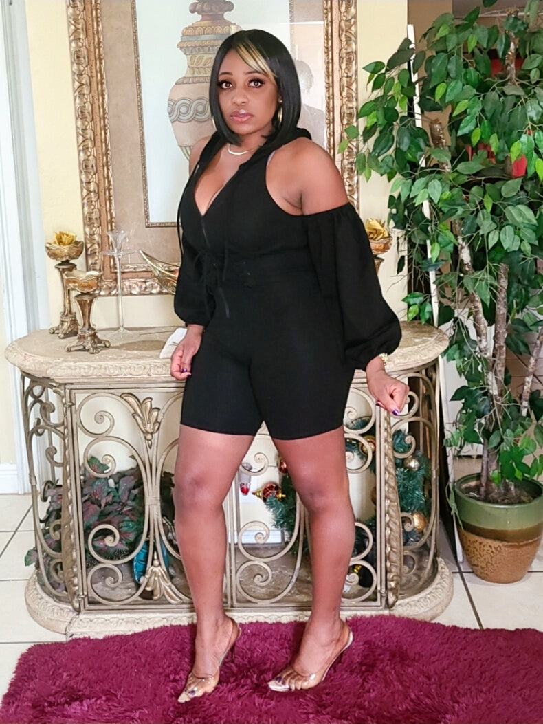 Robin Hoodie Romper