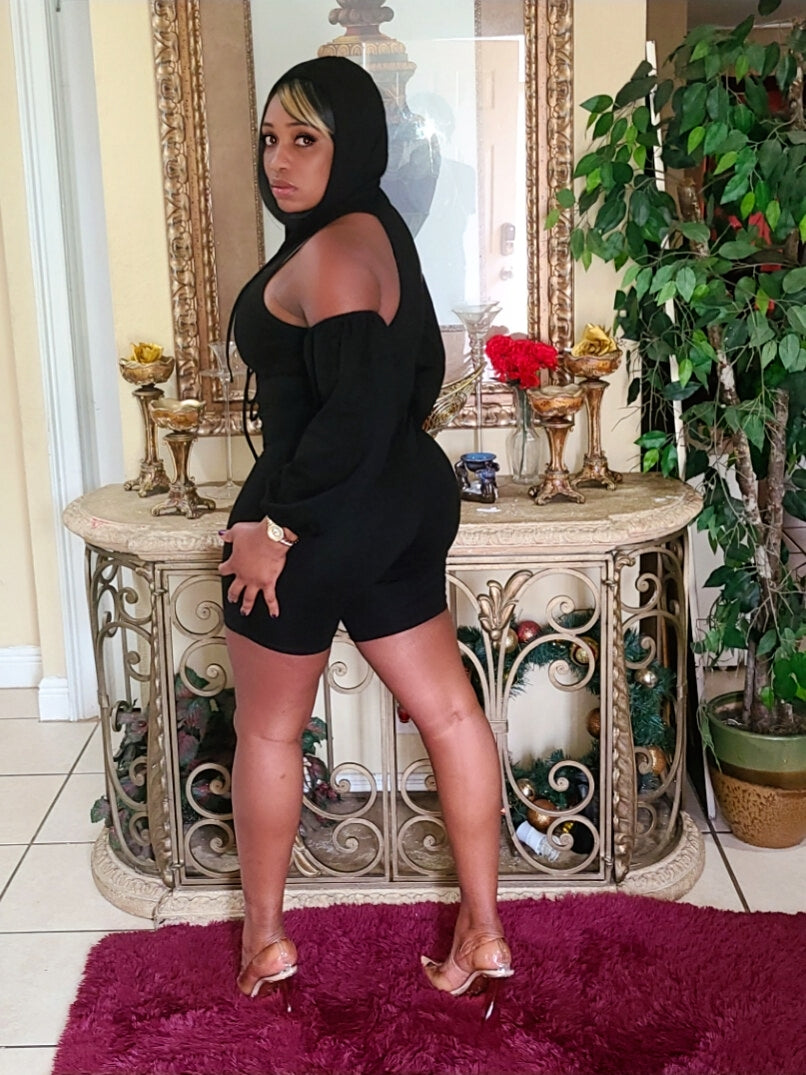 Robin Hoodie Romper