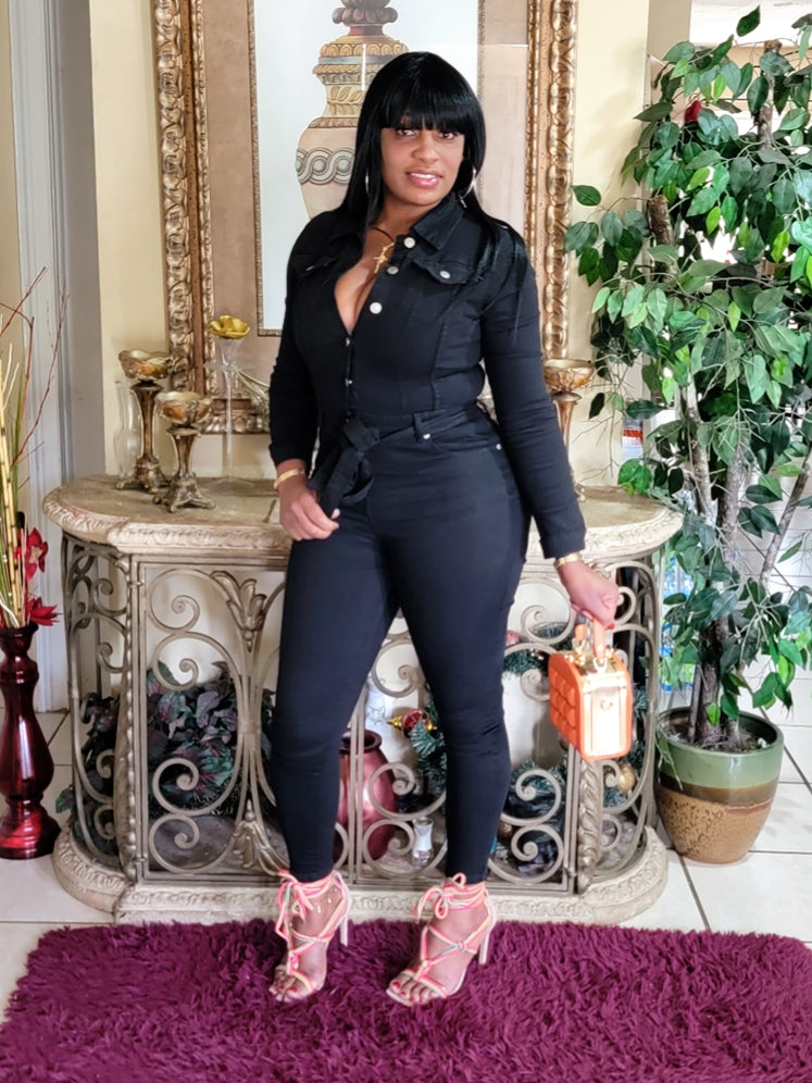 Deana Denim Jumpsuit