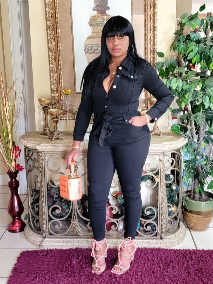 Deana Denim Jumpsuit