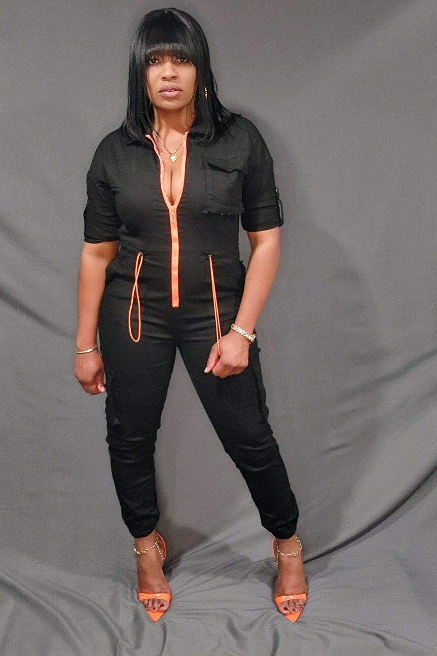 Krissy Cargo Jumpsuit