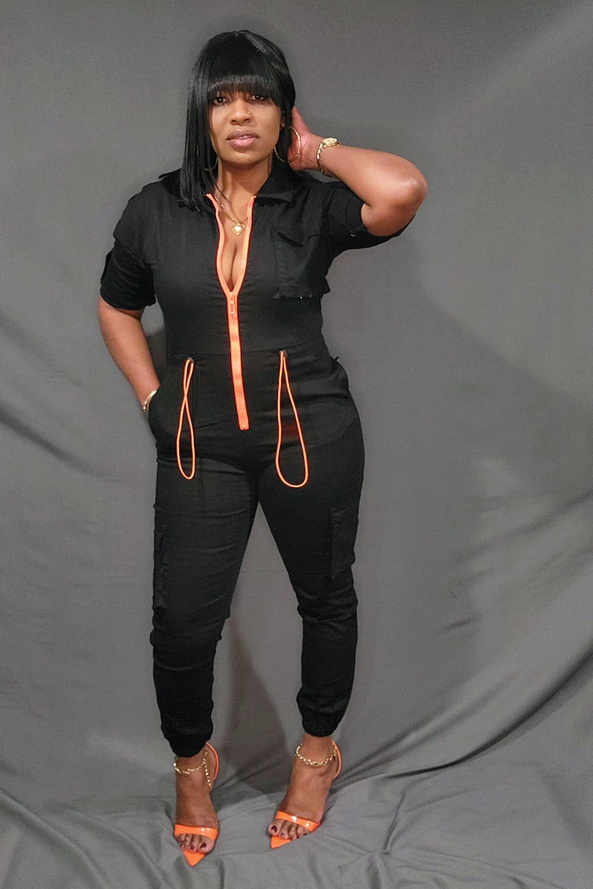 Krissy Cargo Jumpsuit
