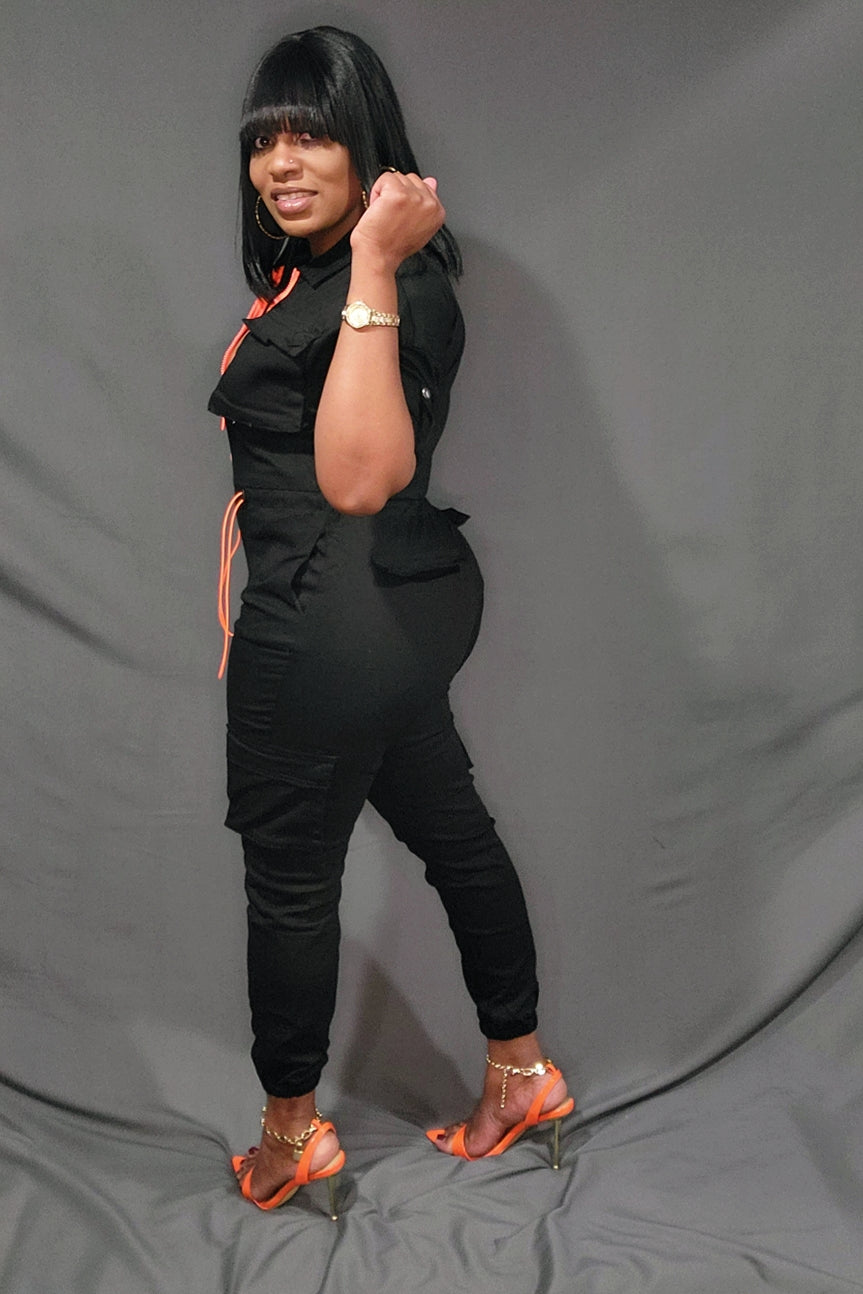 Krissy Cargo Jumpsuit
