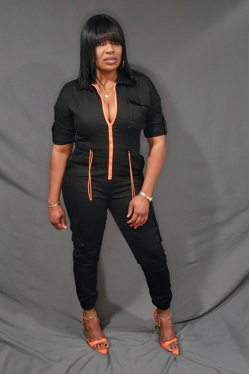Krissy Cargo Jumpsuit