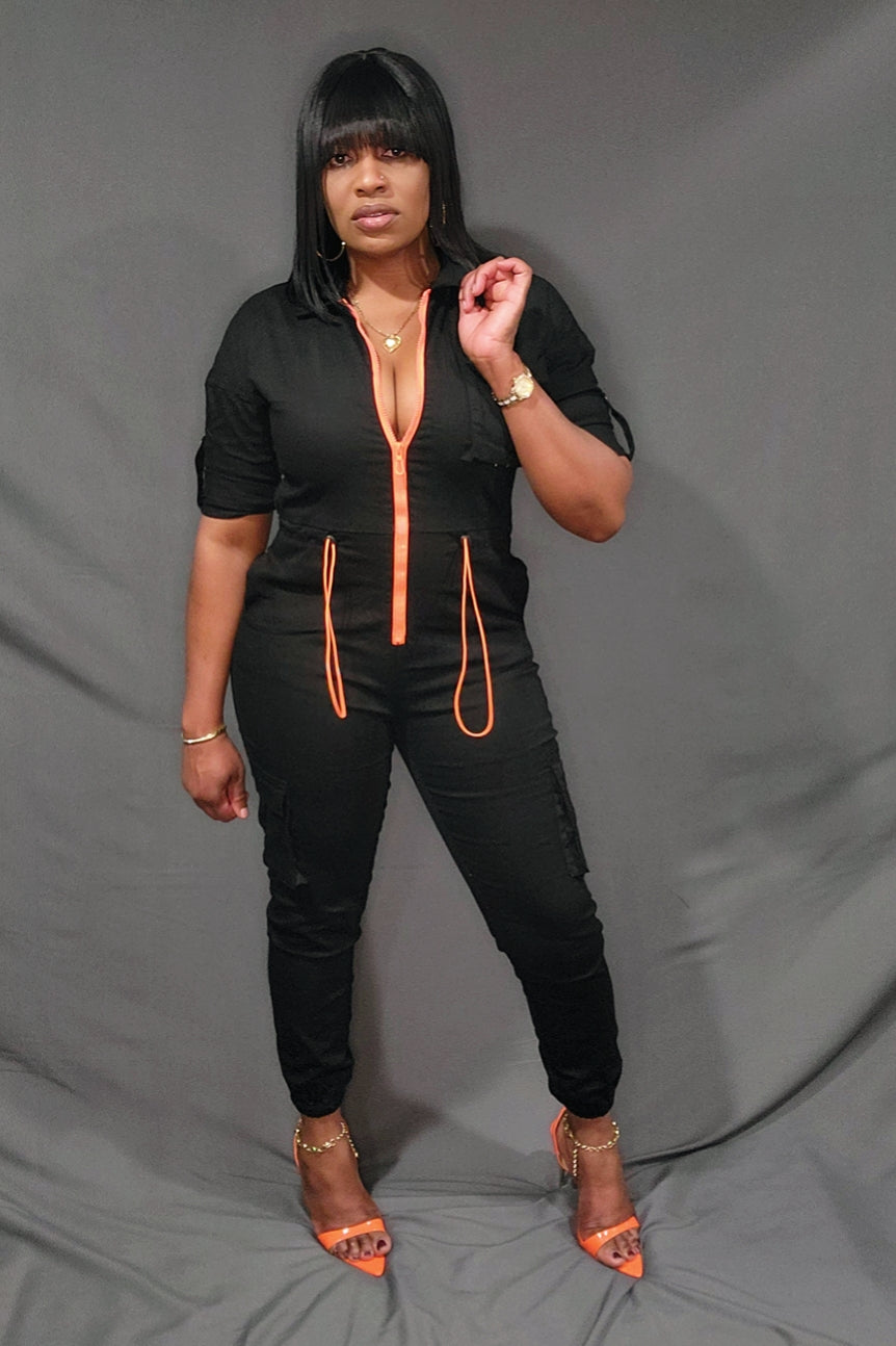Krissy Cargo Jumpsuit