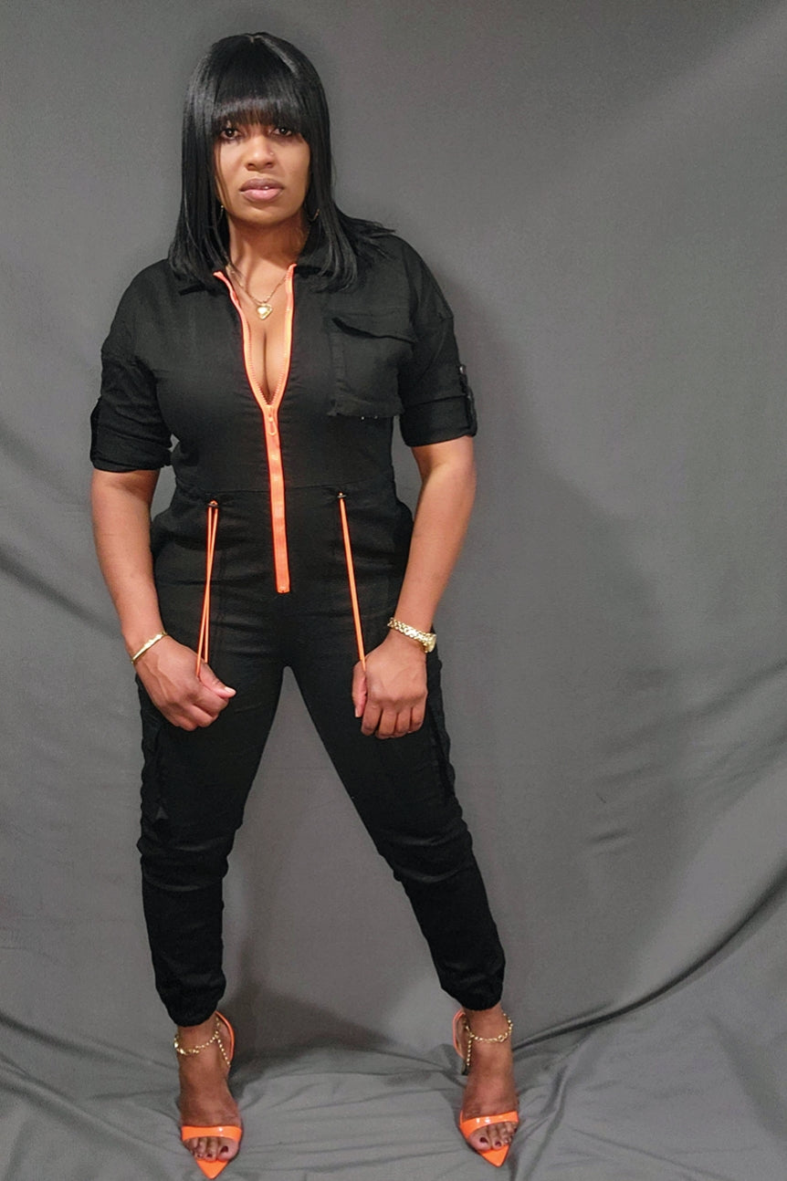 Krissy Cargo Jumpsuit