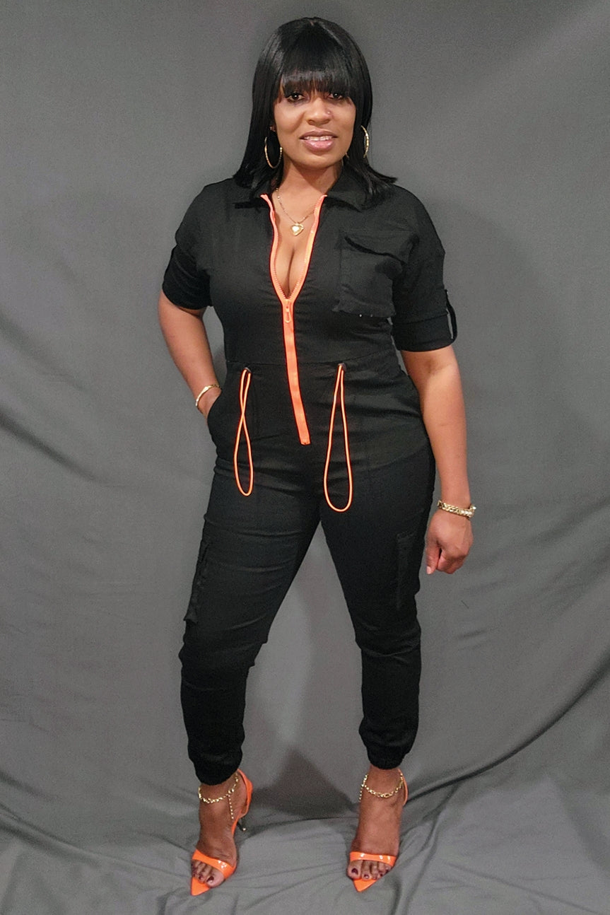 Krissy Cargo Jumpsuit