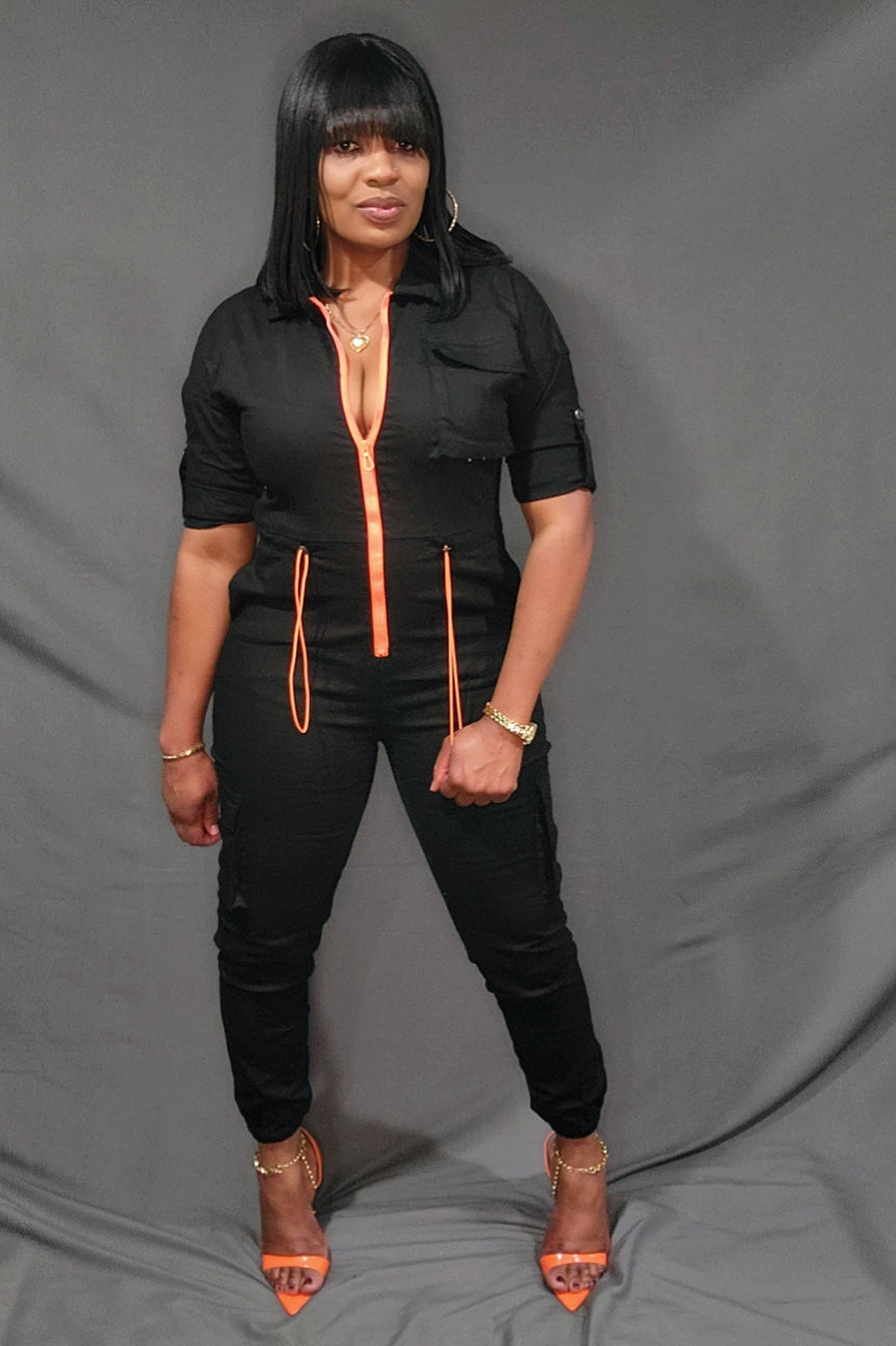 Krissy Cargo Jumpsuit