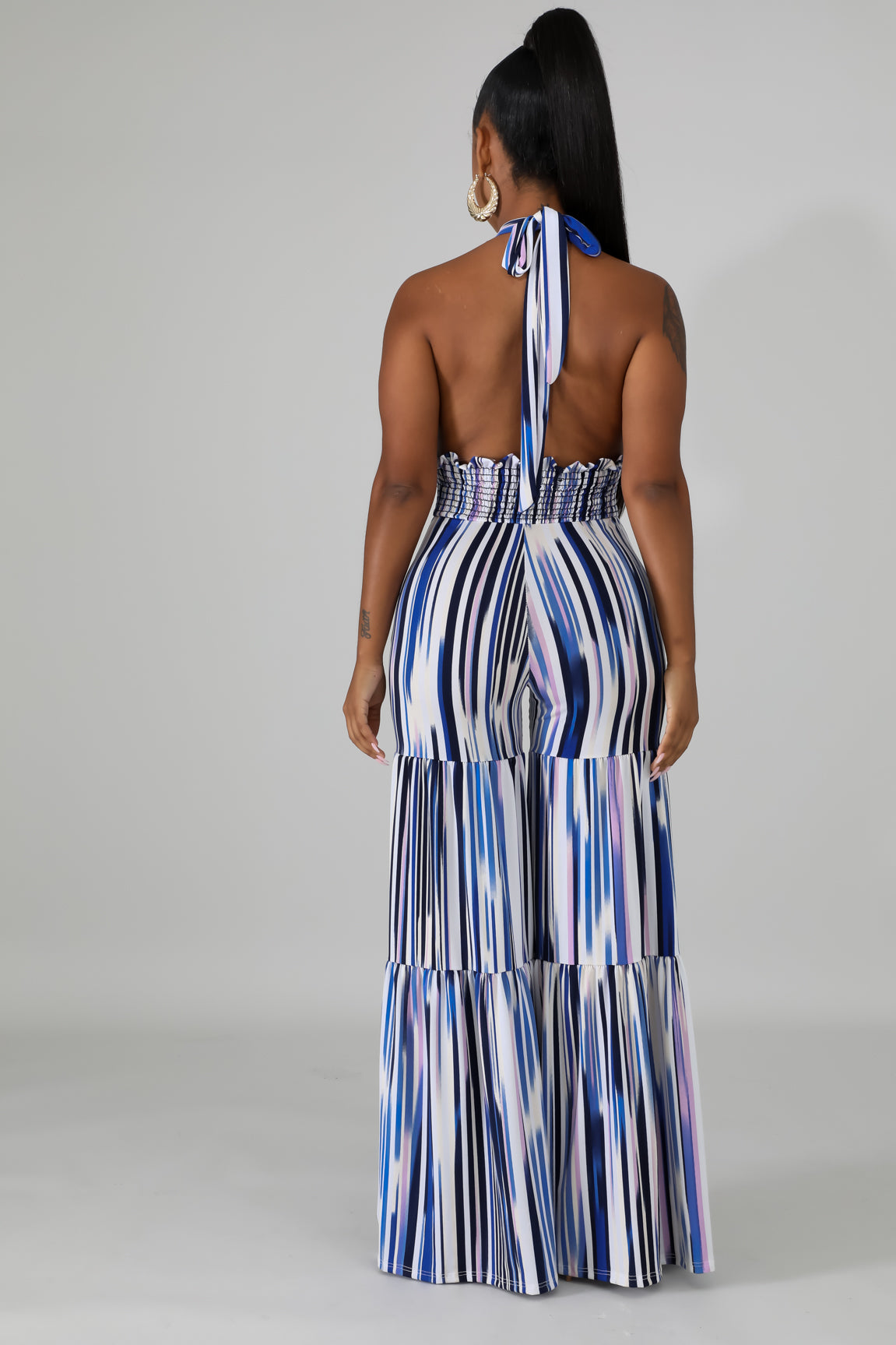 Accordion Twist Jumpsuit
