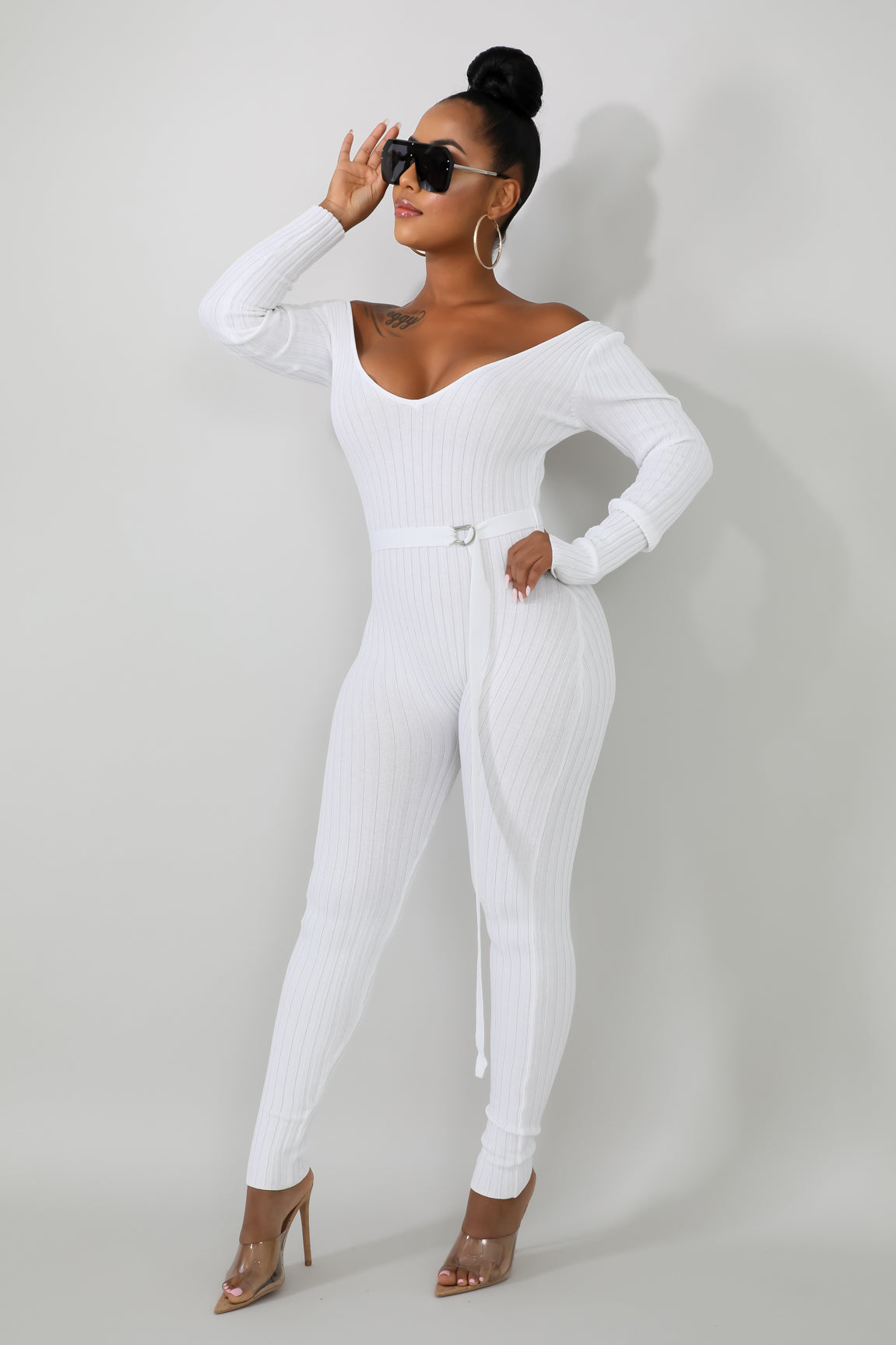 Rib Knit Jumpsuit