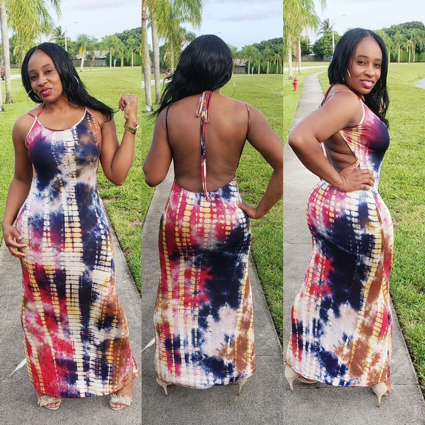 Fantasy Tie-Dye Dress