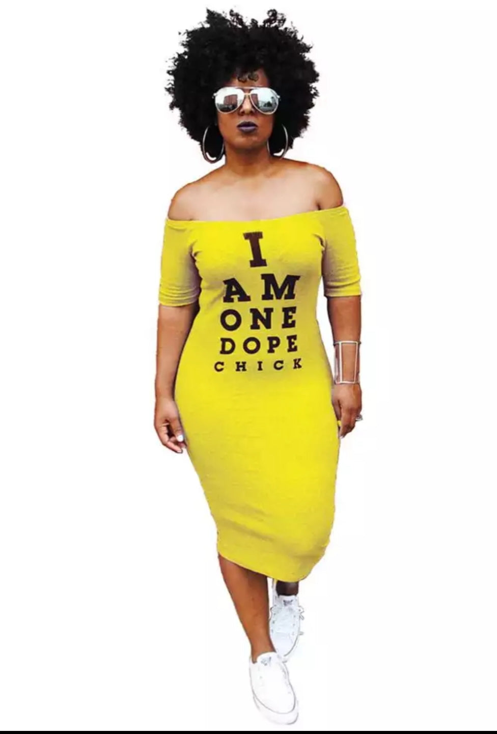 I am One Dope Chic Dress Dellaskloset