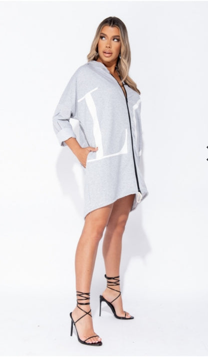 Love Hoodie Dress