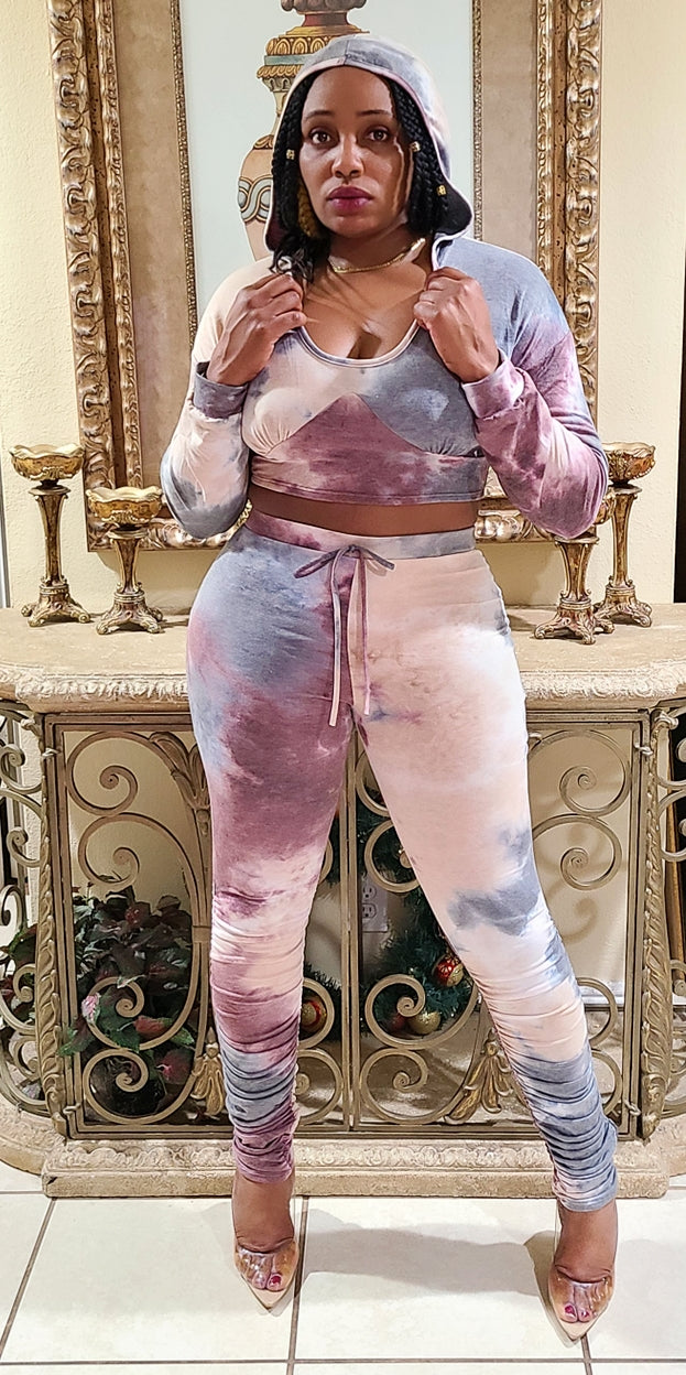 French Terry Hoodie set