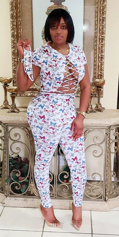 Butterfly Jumpsuit with Mask