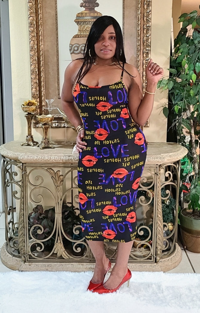 Hot Lips Dress