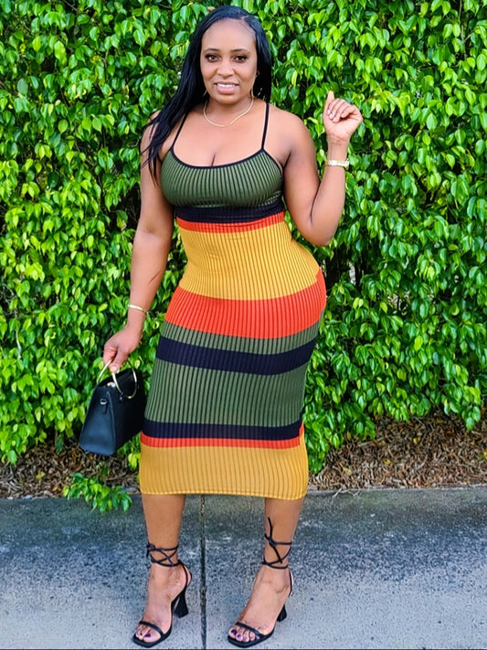 Cinnamon Midi Dress