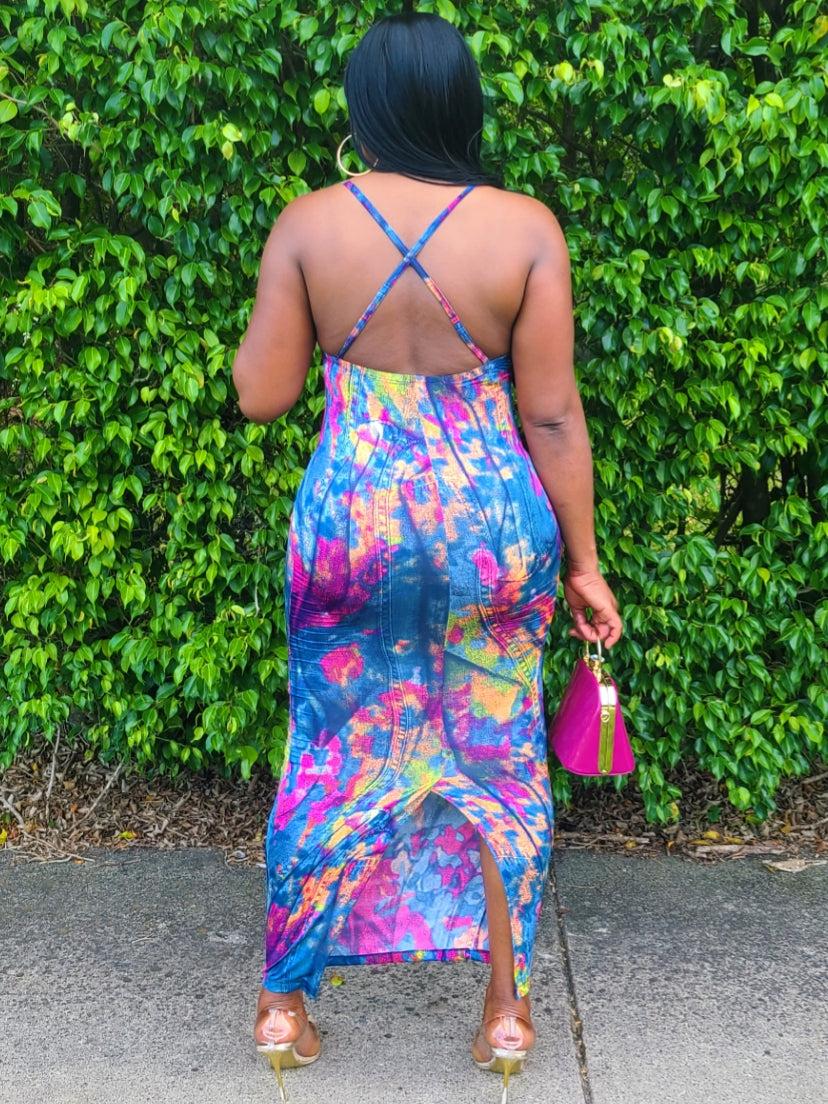 Crayola maxi Dress