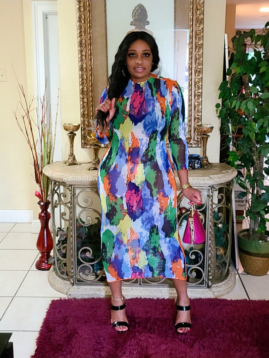 Kayla Midi Dress
