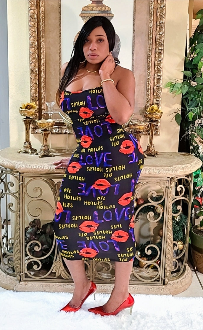 Hot Lips Dress