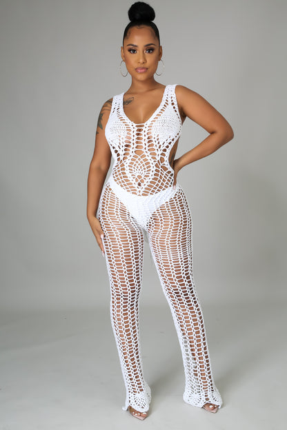 Beach Goddess Cover up Jumpsuit