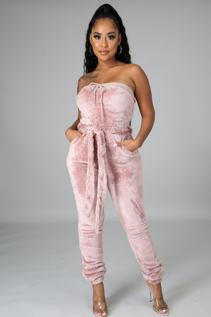 Fluffy Jumpsuit