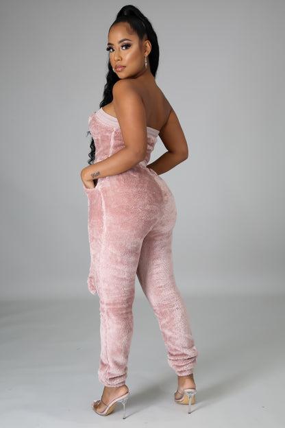 Fluffy Jumpsuit