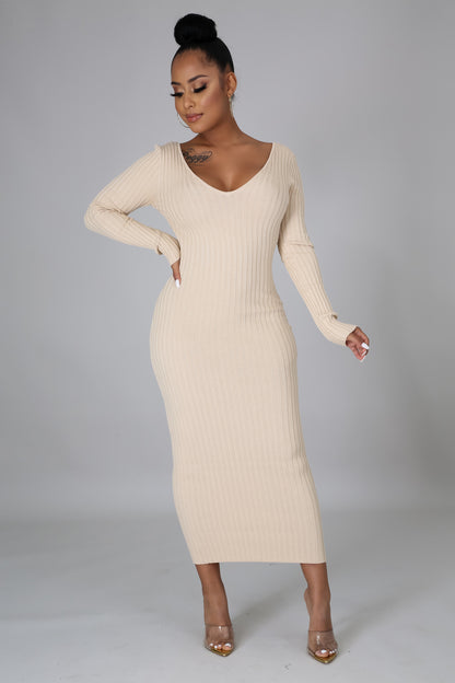 Sasha Rib Knit Dress