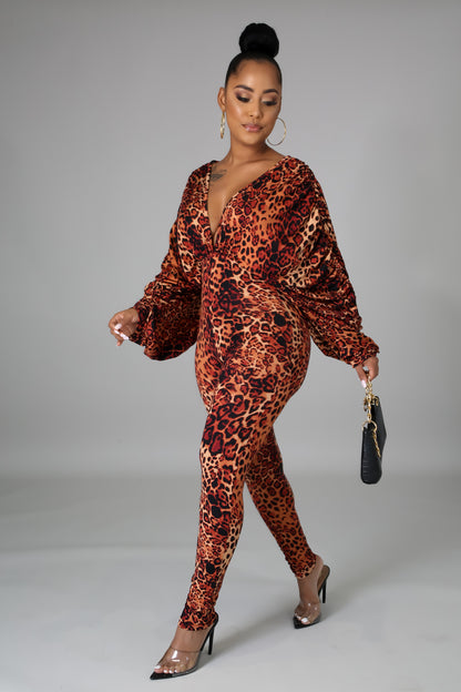 Leopard Queen Jumpsuit